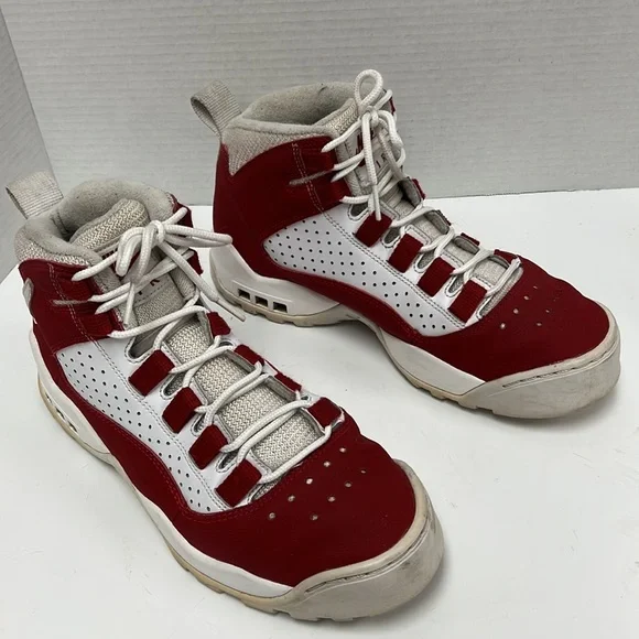 RARE* Nike Air Darwin OG Dennis Rodman Red White Sneakers AJ9710